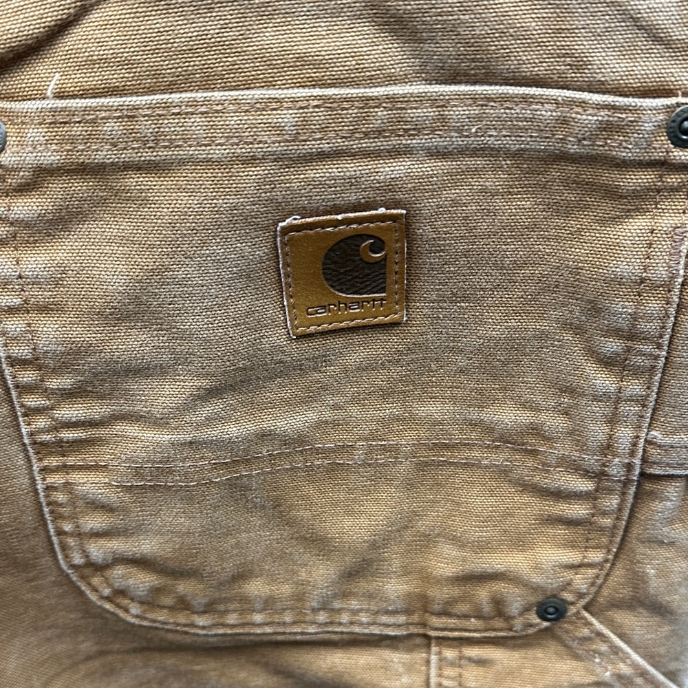 Carhartt Men's Brown Double Knee Pants - Picture 3 of 3